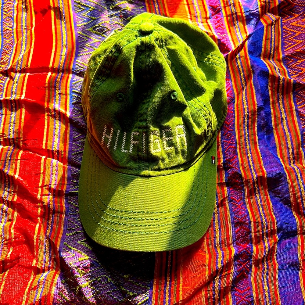 Green Tommy Hilfiger Baseball Cap